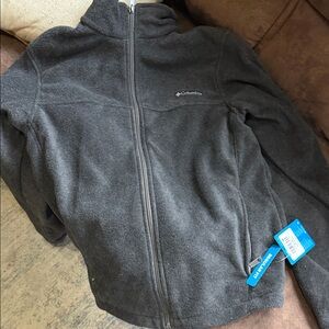 Columbia Gray Fleece Jacket